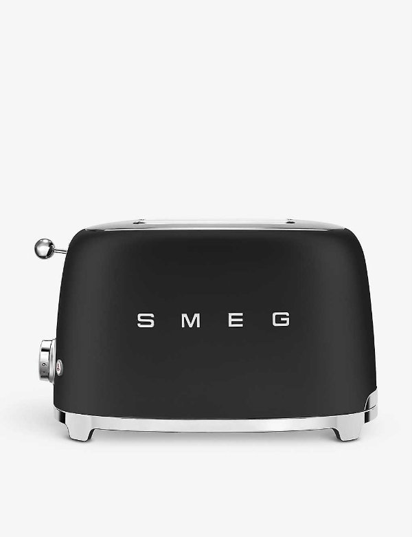 Matte special-edition two-slot stainless-steel toaster