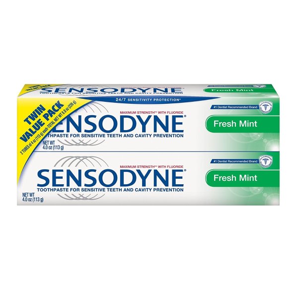 Sensodyne Sensitivity 敏感全效修复牙膏 2支装 4oz