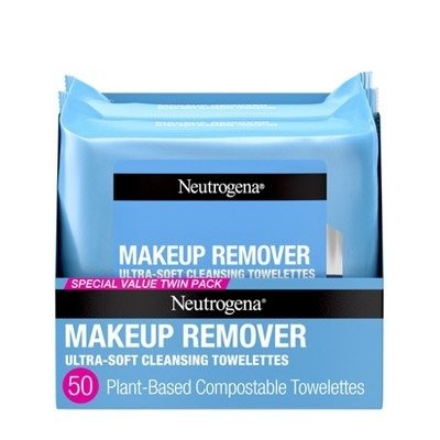 Facial Cleansing Makeup Remover Wipes - 25ct/2pk