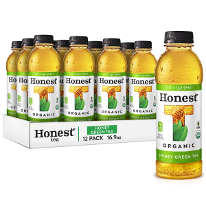 Honest Tea 有机蜂蜜绿茶 16oz 12瓶