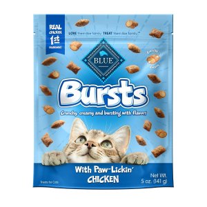 Blue Buffalo Bursts 猫咪酥脆零食鸡肉味 5 Ounce
