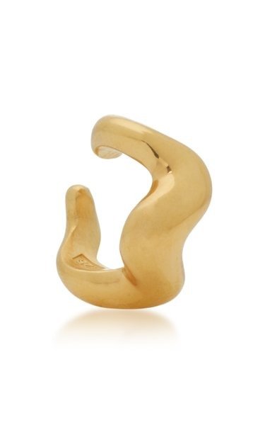 Aurea Polished 18k Gold Vermeil Ear Cuff