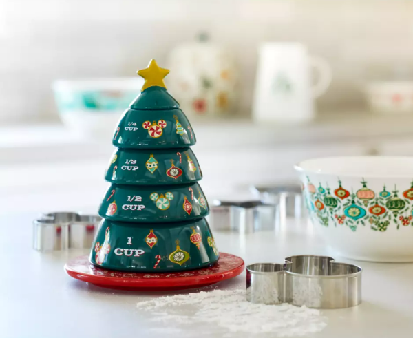 Mickey Mouse Christmas Tree Stacking Measuring Cup Set | shopDisney