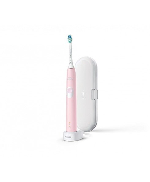 Sonicare ProtectiveClean 4300 Sonic Electric Toothbrush - HX6806/03 in Pink
