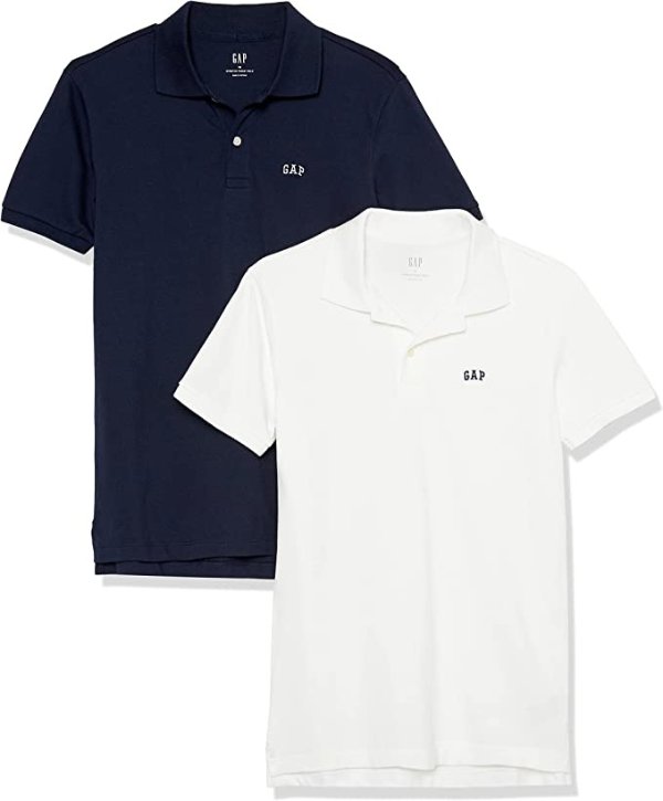 Men's Short Sleeve Logo Polo Shirt