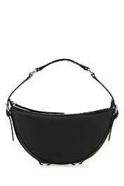 Black leather Gib shoulder bag