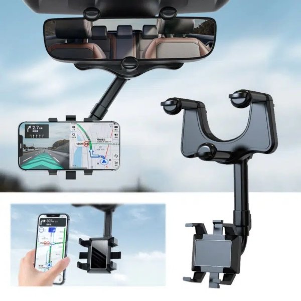 Temu 1pc 2022 New Universal Rotatable And Retractable Car Phone