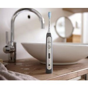 Today Only: Philips Sonicare Flexcare Platinum Non-Connected Electric Rechargeable Toothbrush, Grey