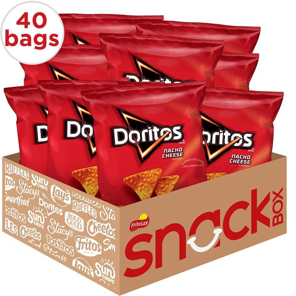Doritos 芝士口味玉米片 1 oz 40包，近期好价