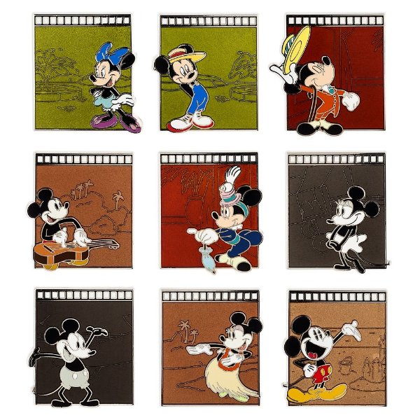 Mickey Mouse and Minnie Mouse 95th Anniversary Mystery Pin Blind Pack – 2-Pc. – Limited Release