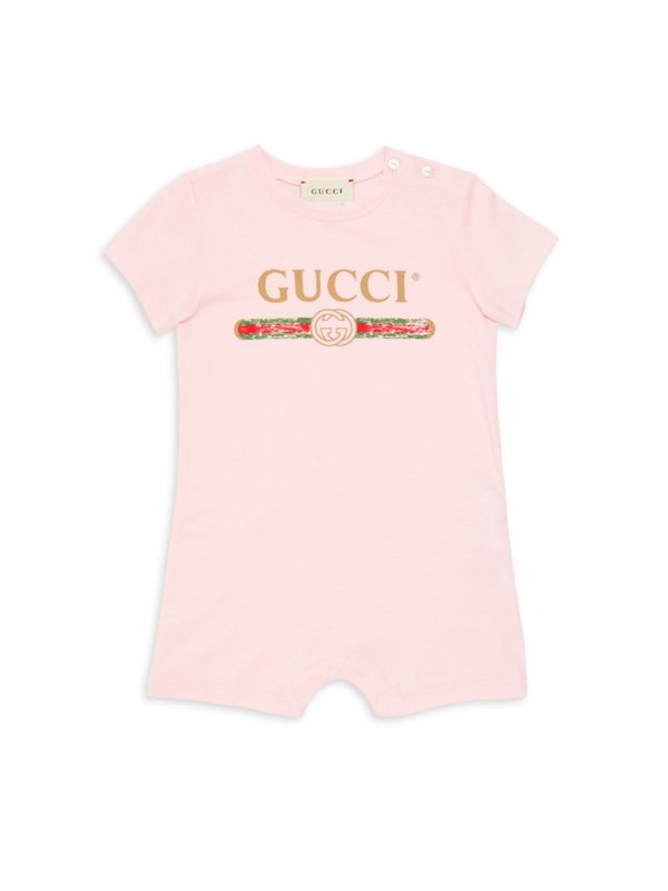 Gucci - Baby Girl's Logo Sleeper