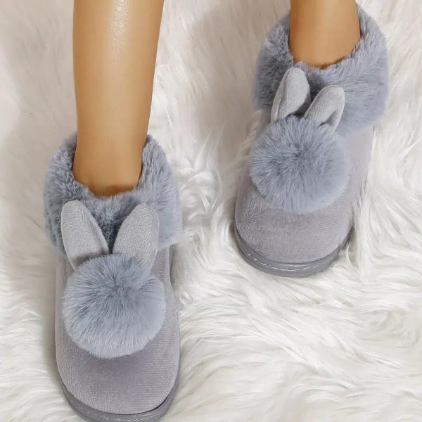 Ladies Home Shoes, Indoor Slippers, Cute Rabbit Plush Slippers - Clothing, Shoes & Jewelry - Temu