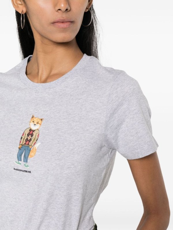 Dressed fox cotton t-shirt