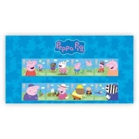 Peppa Pig 邮票套装