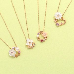 BLOOM Birthday Stone Necklaces Pre-Order @Amazon Japan