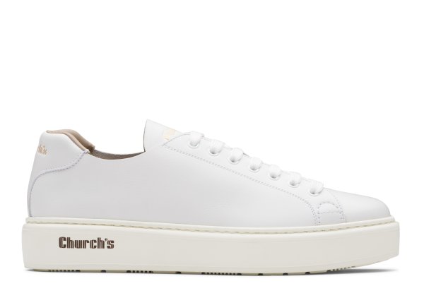 Mach 1 Monteria Calf Classic Sneaker White