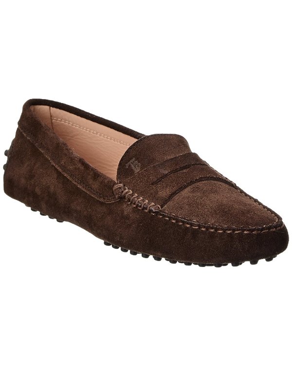 TOD’s Suede Loafer / Gilt