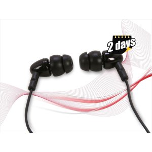 MEElectronics 带线控高保真耳机（黑）