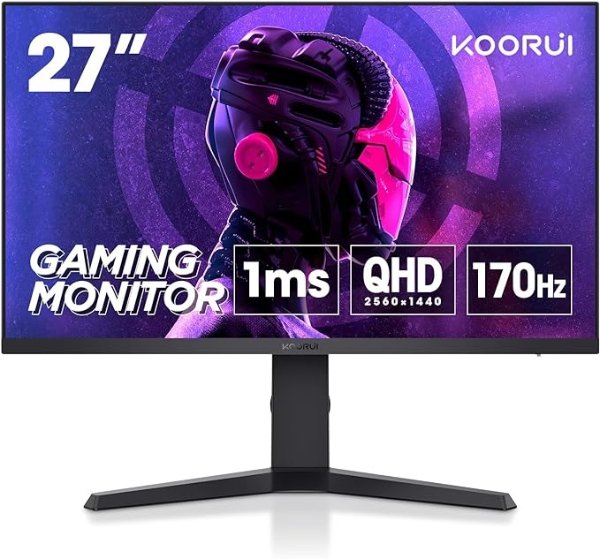 KOORUI 27 英寸游戏显示器 2K