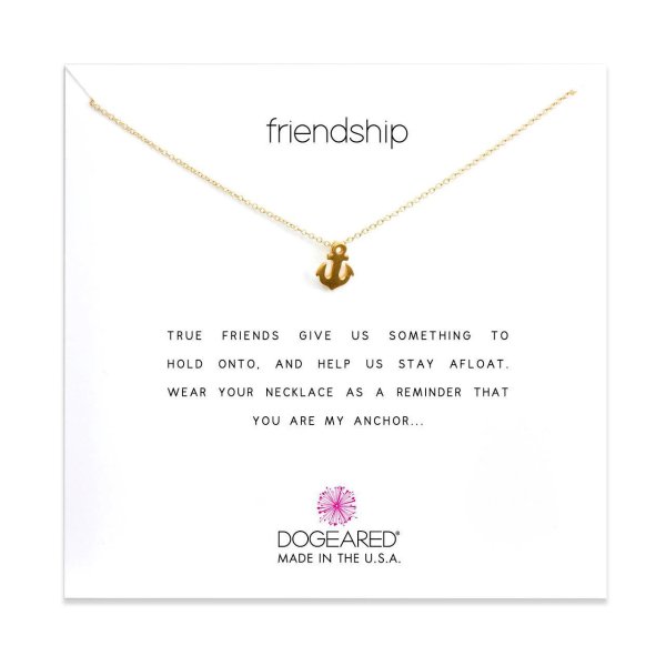 friendship necklace smooth anchor