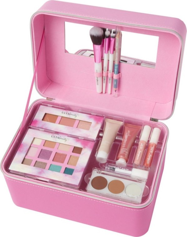 粉色彩妆盒