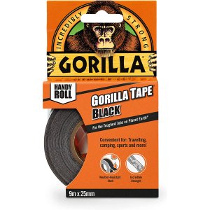 Gorilla Tape, Mini Duct Tape to-Go, 1" x 10 yd