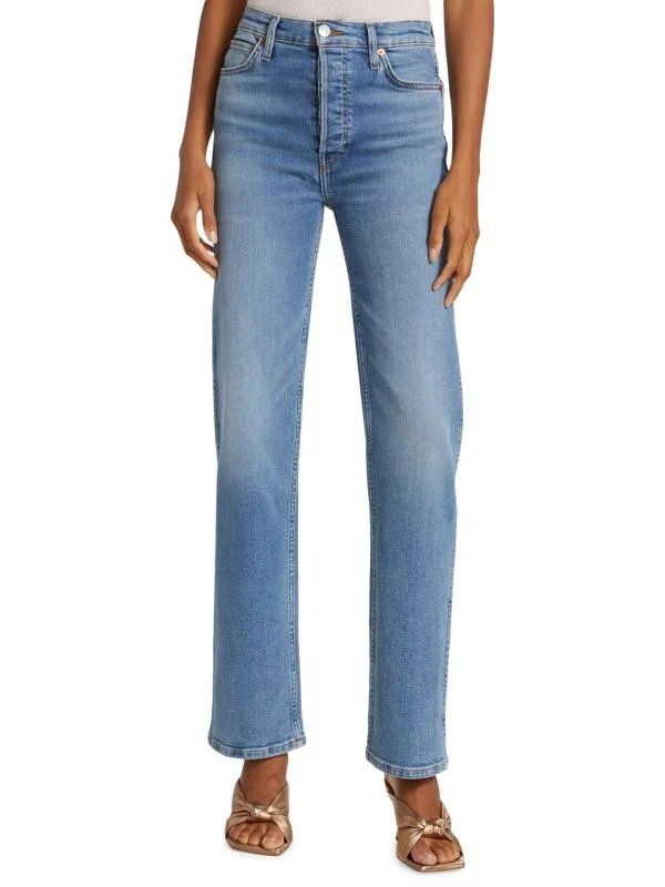 90's High-Rise Loose Jeans