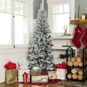 Best Choice Products 雪景圣诞树，2尺寸可选