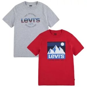 Levi's儿童T恤2件套