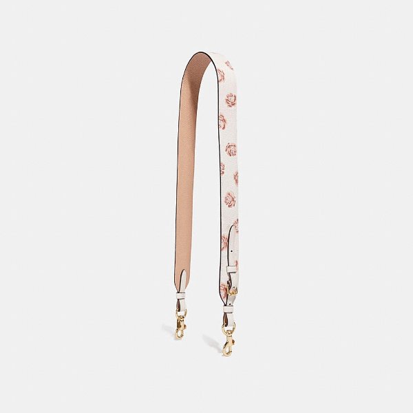 Strap With Rose Print