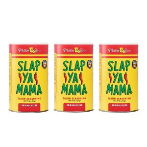 Slap Ya Mama All Natural Cajun Seasoning 8 Ounce Can, Pack of 3