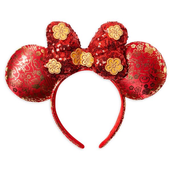 Minnie Mouse Ear Headband for Adults – Lunar New Year 2021 | shopDisney