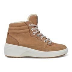 Women's Soft 7 Wedge Tred Nubuck Boots | ECCO® Shoes