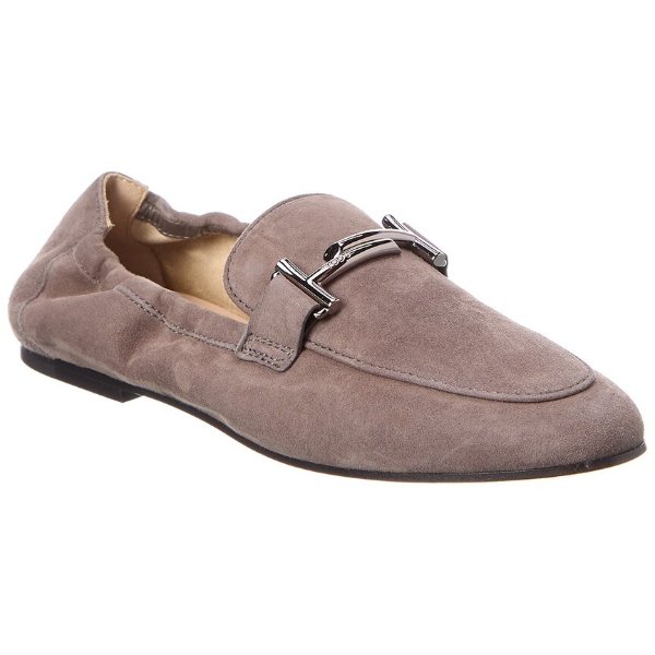 TOD’s Double T Suede Loafer