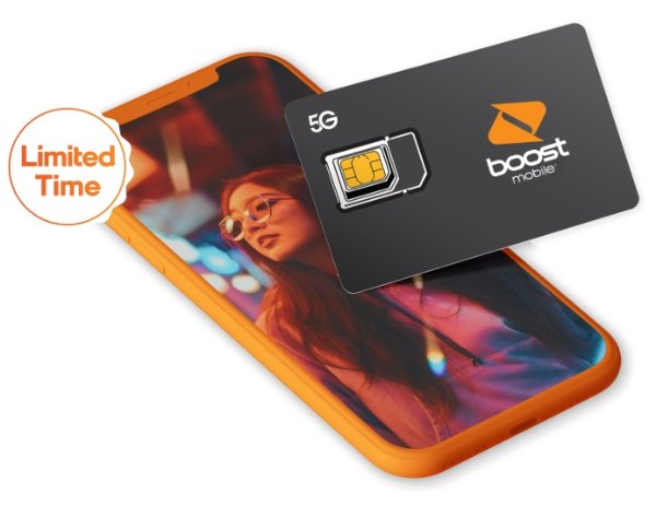 Boost Mobile 全年手机卡 Unlimited全无限套餐