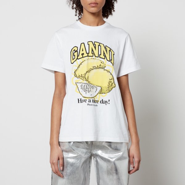 Ganni 柠檬T恤
