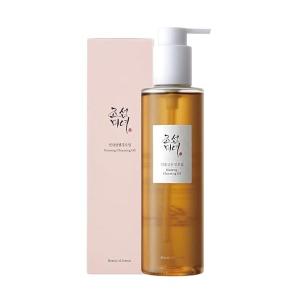 Beauty of Joseon Ginseng Cleansing Oil Deep Face Waterproof Makeup Remover Pore Cleanser for Sensitive, Acne-Prone Skin. Korean Skin Care for Men and Women 210ml, 7.1 fl.oz