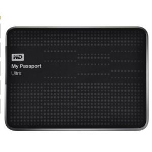 WD My Passport Ultra Portable External USB 3.0 Hard Drive, 1TB