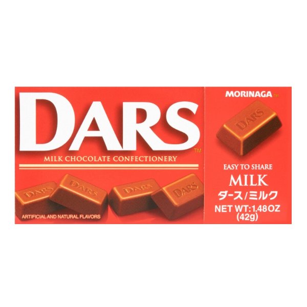 MORINAGA森永 DARS 丝滑细腻牛奶巧克力 42g