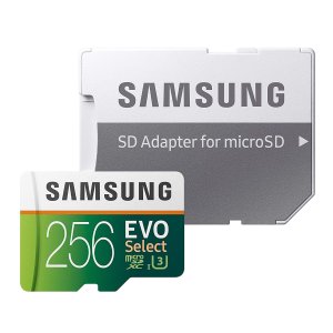 Samsung EVO Select 256GB microSDXC Memory Card