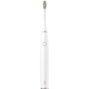 ocleanUltra Quiet Oclean Air 2 Smart Sonic Electric Toothbrush, Portable and Long-Lasting 30 Days Battery Life 2.5 H Fast Charging IPX 7 Waterproof - White