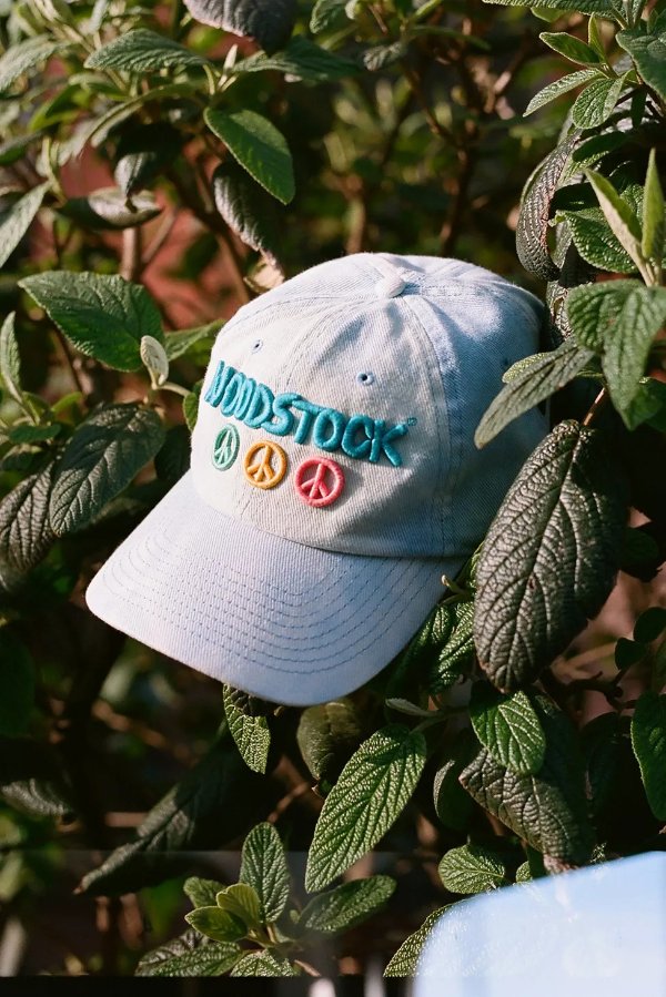 Woodstock Tie-Dye Baseball Hat
