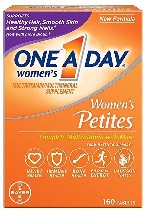 One A Day Women's Petite Multivitamins, 160 Count