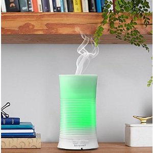 Tenswall Aroma Ultrasonic Essential Oil Diffuser Aromatherapy Cool Mist Humidifier with Relaxing & Soothing Multi-colour LED Light Perfect for Home, Office, Spa, Baby Room Etc