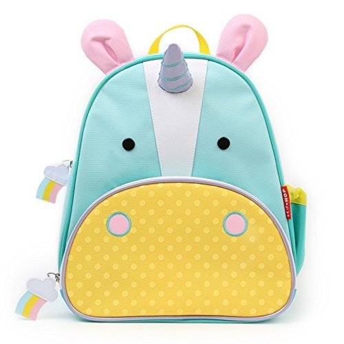Zoo Toddler Kids Insulated Backpack Eureka Unicorn Girl, 12-inches, Multicolored