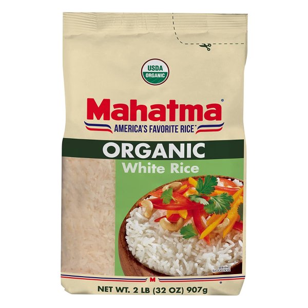 Organic White Rice, 2 lb.