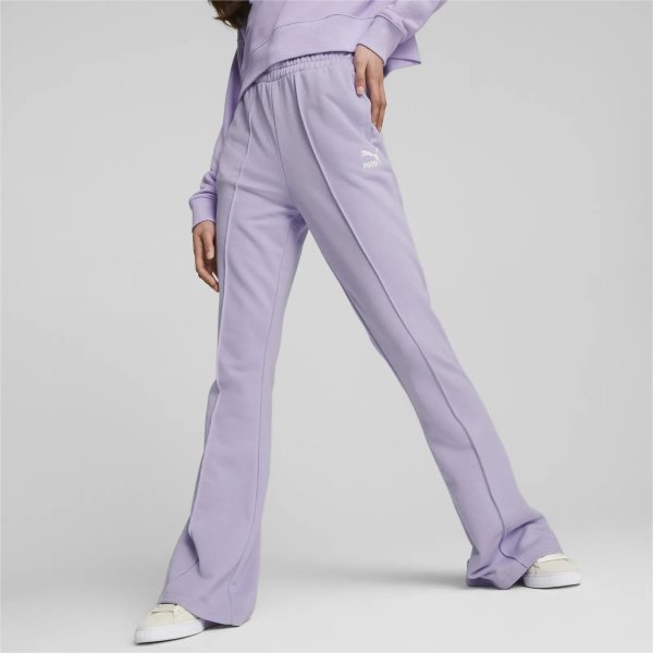 PUMA 香芋紫运动裤