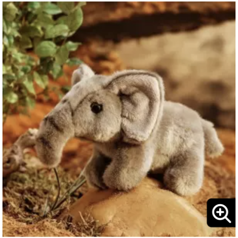 WWF 收养大象宝宝 获赠毛绒玩偶