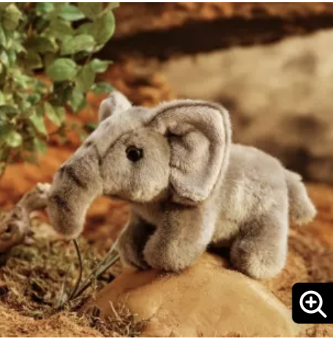 WWF 收养大象宝宝 获赠毛绒玩偶