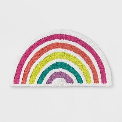 Pillowfort Rainbow Bath Rug | Target